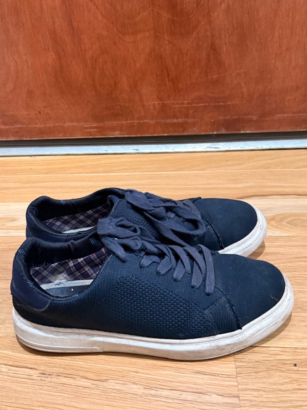 Men's Ben Sherman Casual Navy Canvas Sneakers